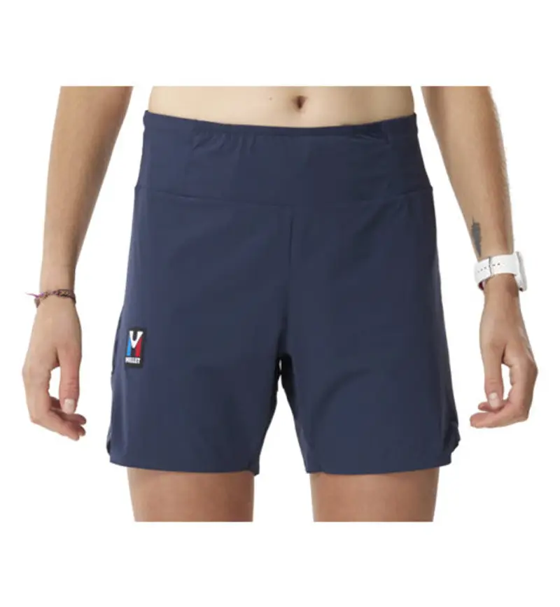 Trilogy Sky W - pantaloni corti trail running - donna Blue