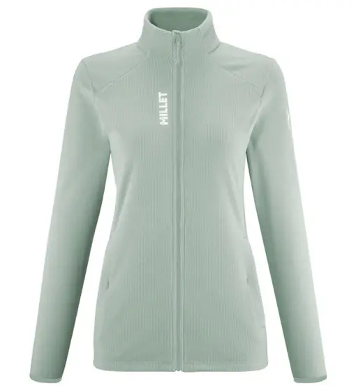 Ubic Lightgrid W - felpa in pile - donna Green