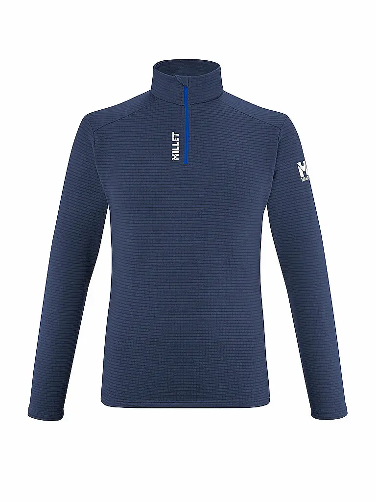 Zipshirt Intense Fleece da uomo blu | S