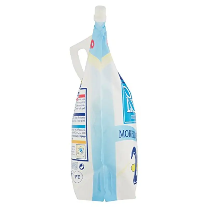 Milmil Sapone Liquido, Fragranza Muschio Bianco, Ricarica Universale Maxirisparmio, Dermatologicamente Testato - 2000 ML miniatura 3