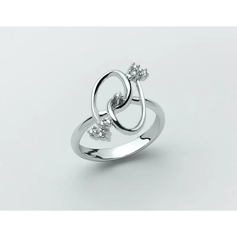 Anello B Diam - Anello Donna - Miluna