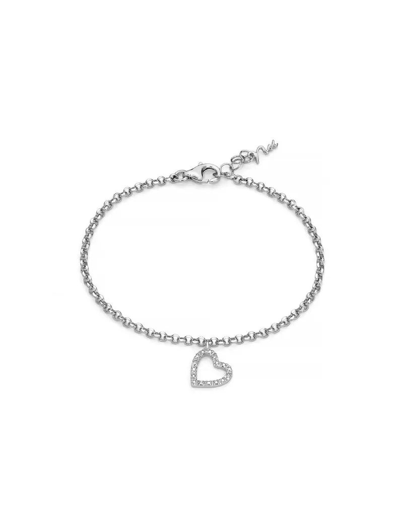 Bracciale MILUNA in argento 925 e Diamanti BRD950