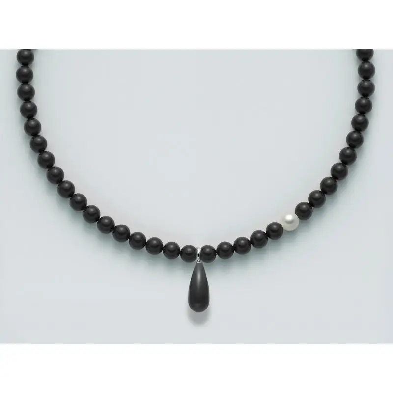 Collana Au+Ag+Pc+Aggl - Miluna