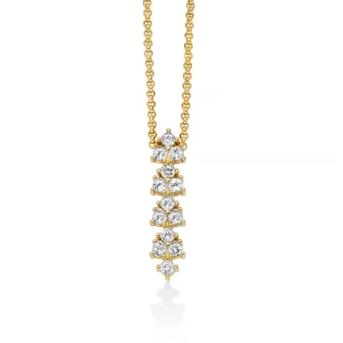 Collana Donna Miluna Unica Neve CLD4945G