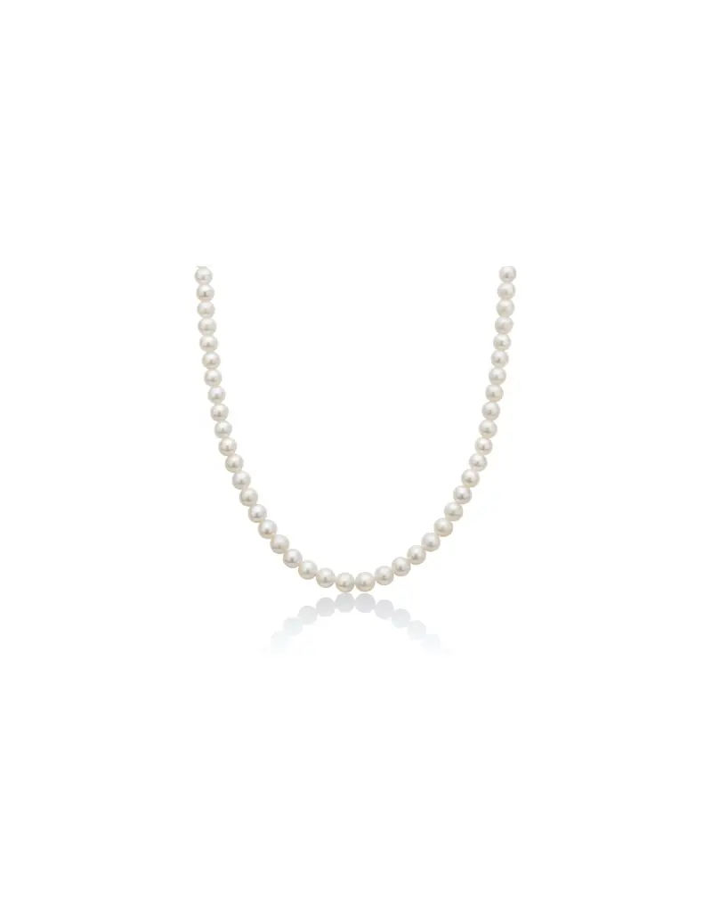 Collana MILUNA di perle e oro bianco 18kt PCL4201V