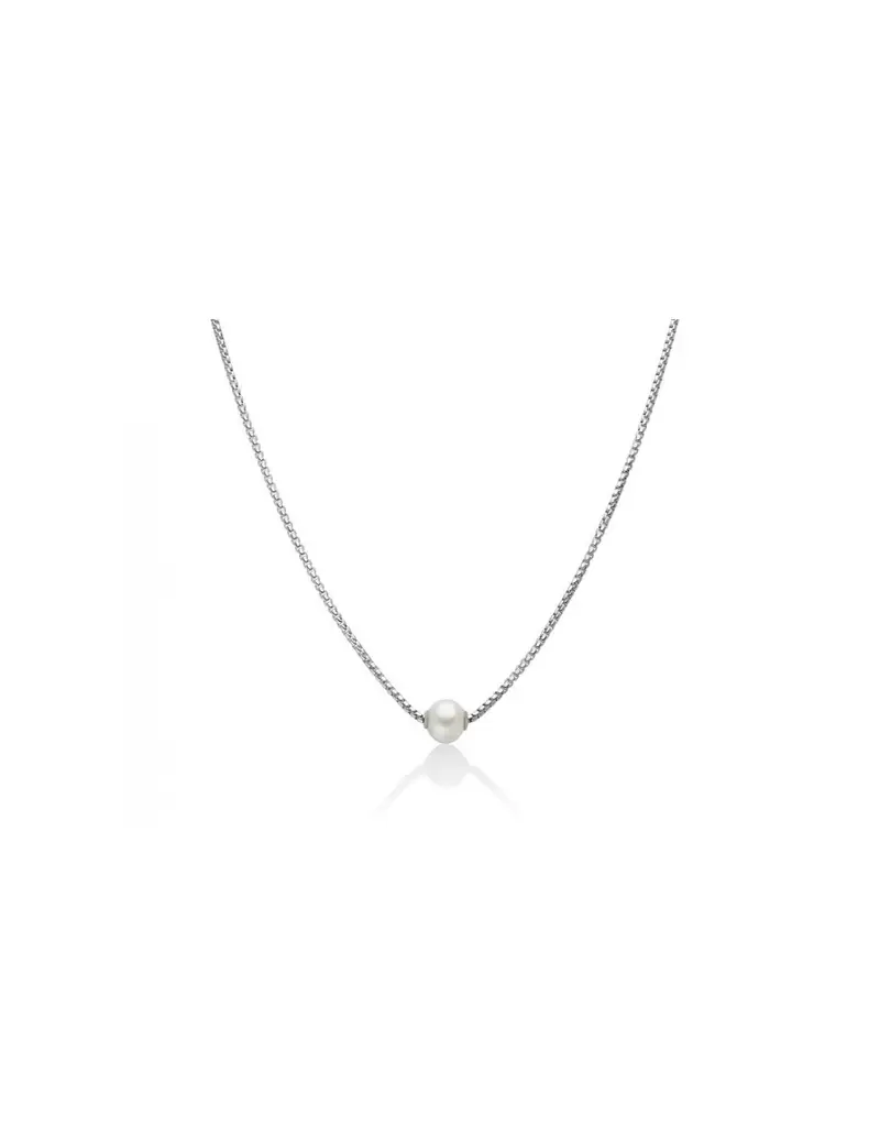 Collana MILUNA Miss Italia in argento 925 con perle PCL6657B