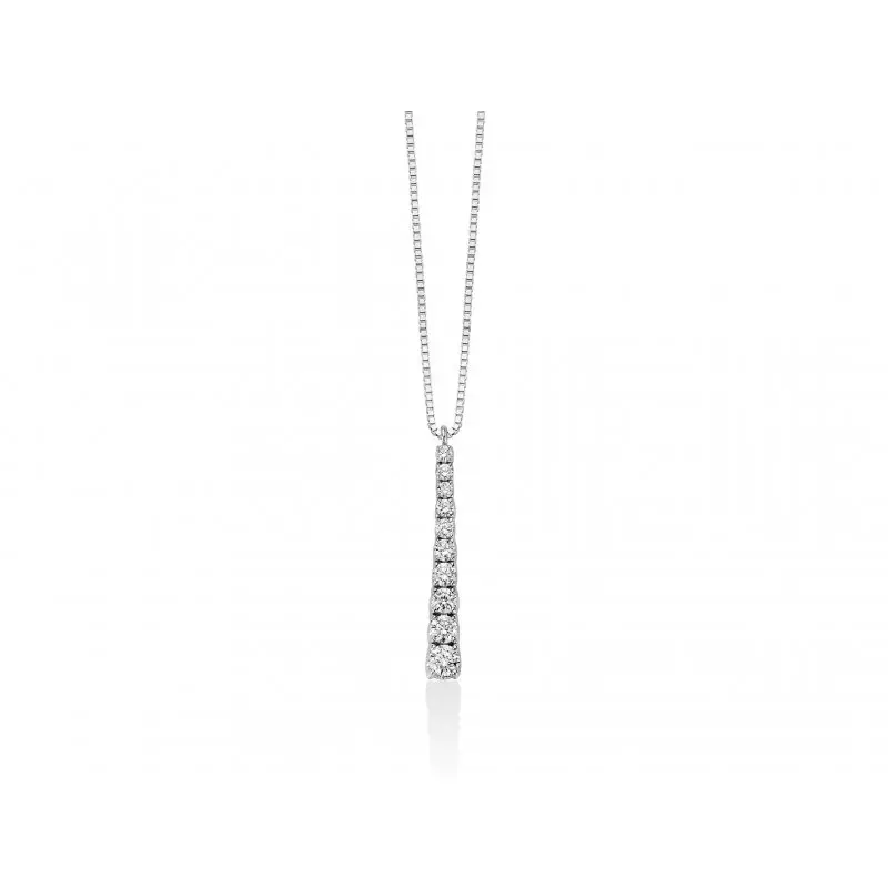Collier Au+Diam - Collana Con Diamanti - Miluna