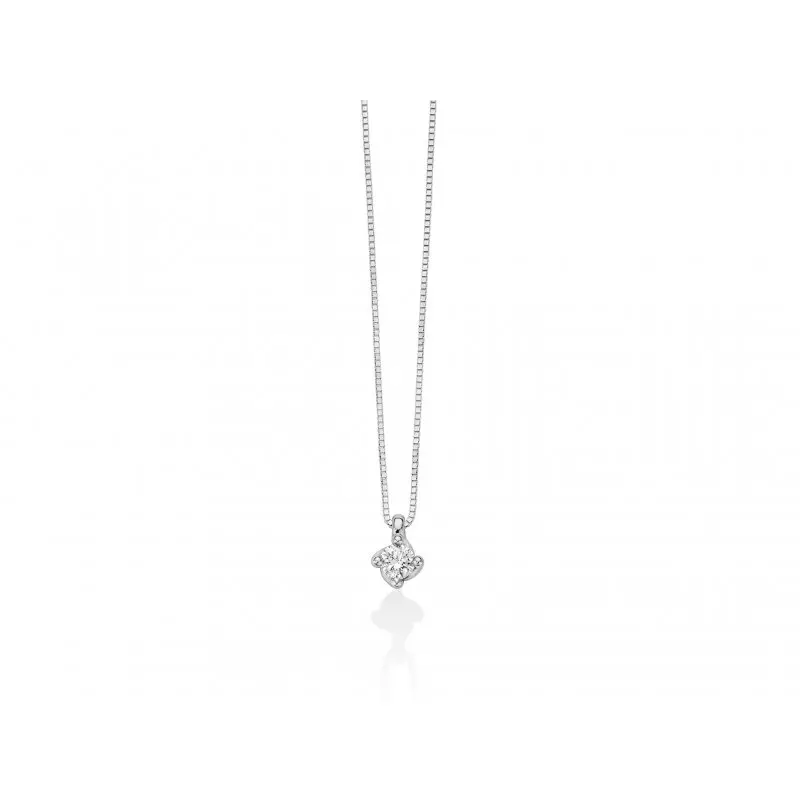 Collier Au+Diam - Collier - Miluna