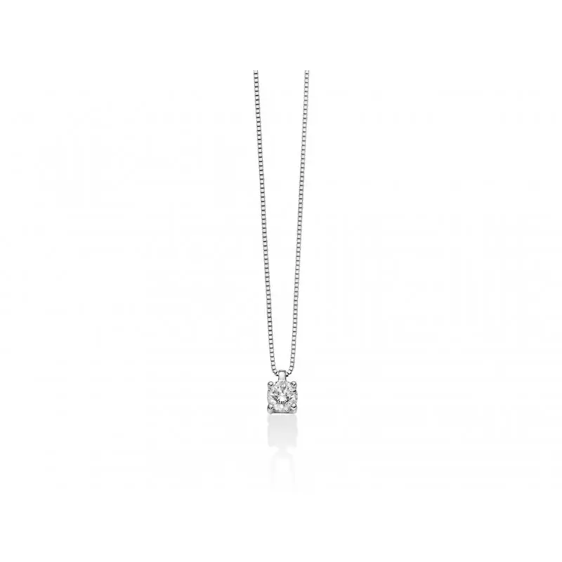 Collier Miluna Cld3993-018G7 - Oro Bianco - Miluna