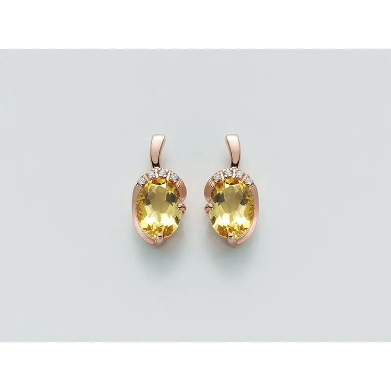 Orecchini Citr Diamanti - Donna - Miluna