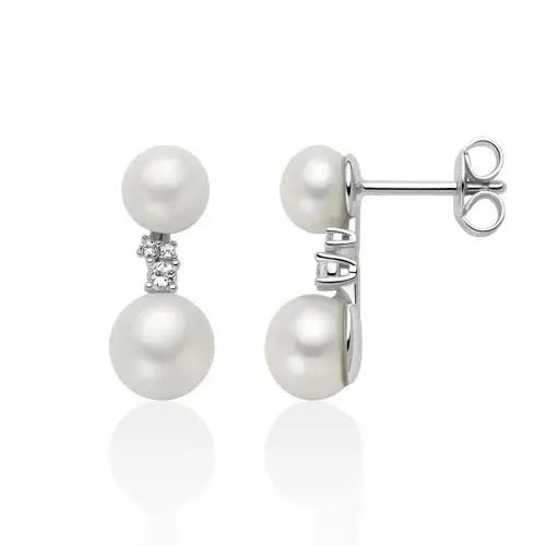 Orecchini Donna Miluna Andromeda PER2889 miniatura 2