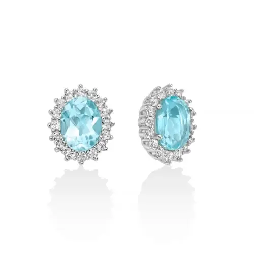 Miluna Orecchini Donna Argento 3346794