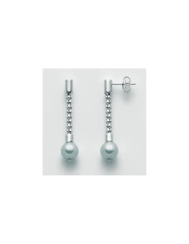 Miluna Orecchini Grigio 2379656