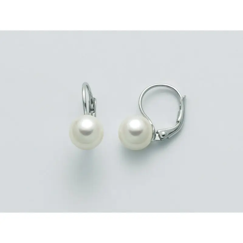 Orecchini - Perla Colorata - Oro - Miluna