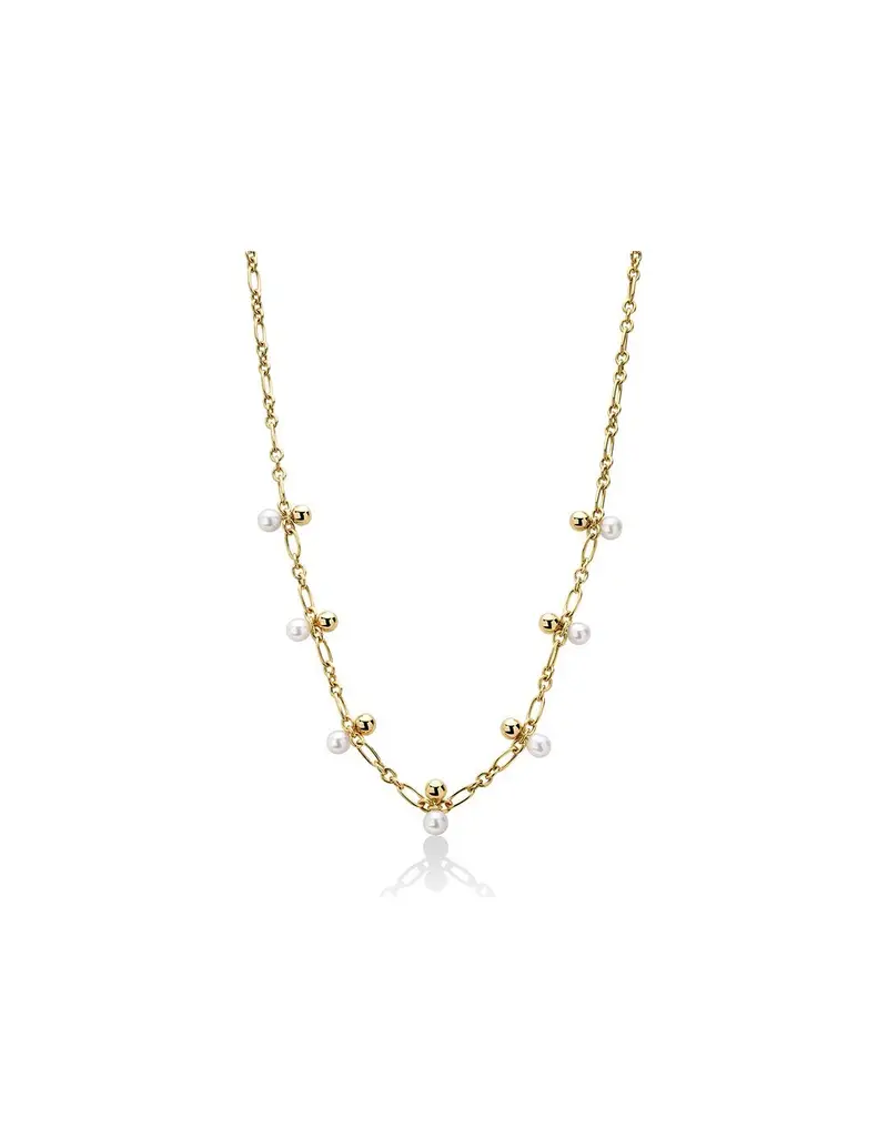 SALDI Collana MILUNA Fantasia di Perle argento 925 e perle - PCL6113G