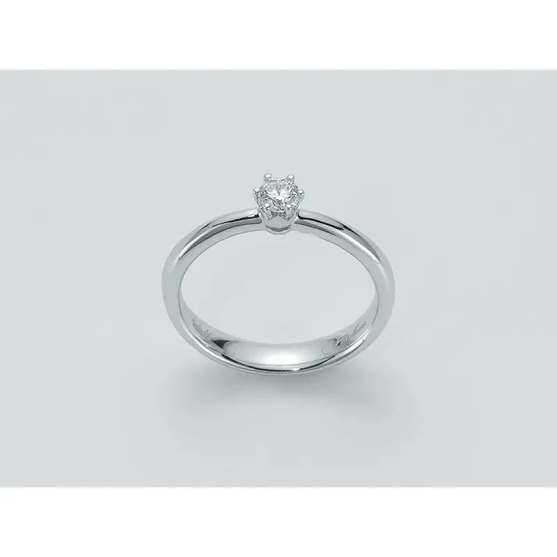 Solitario Diamanti - Anello Donna - Miluna