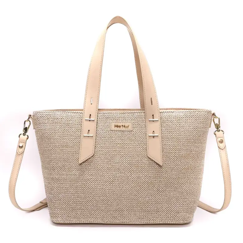 Borsa a mano e tracolla Mimì-Muà Beige