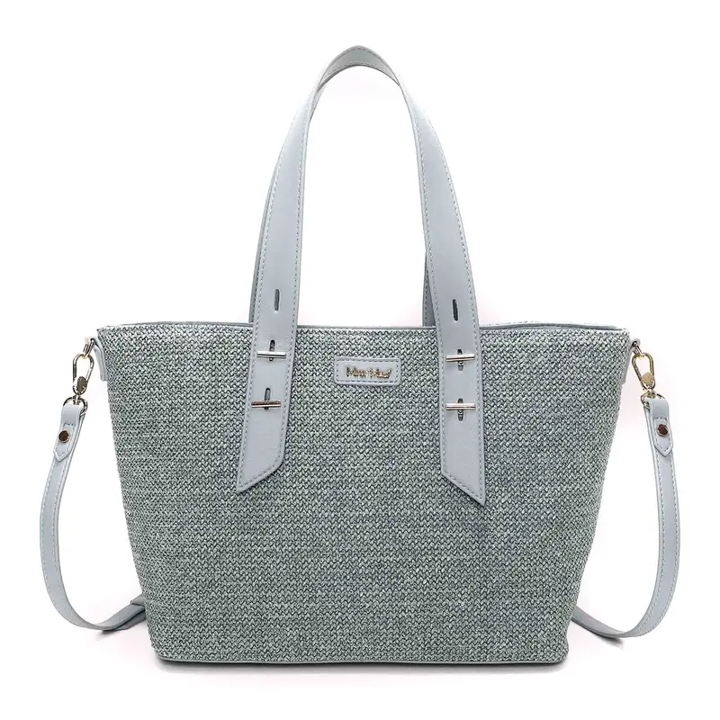 Borsa a mano e tracolla Mimì-Muà Celeste