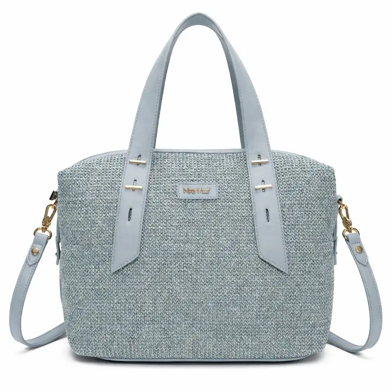 Borsa a mano e tracolla Mimì-Muà Celeste