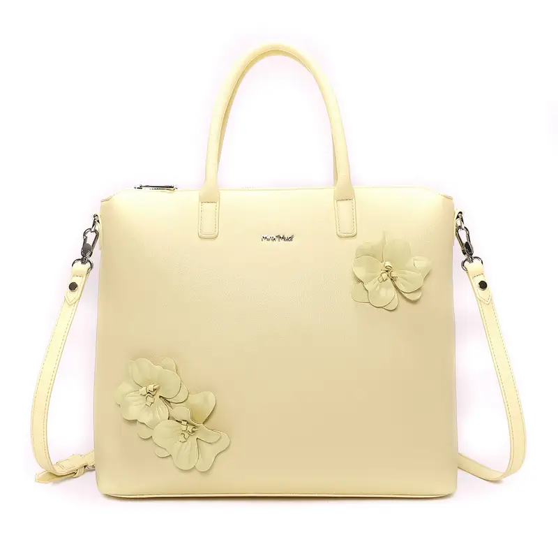Borsa a mano e tracolla Mimì-Muà Gialla