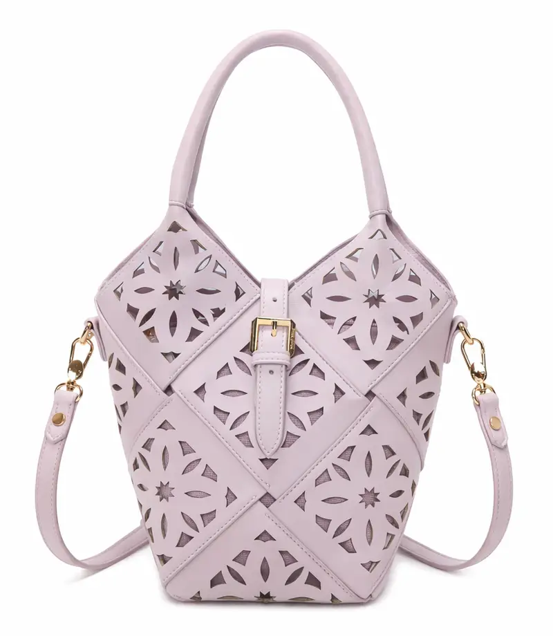 Borsa a mano e tracolla Mimì-Muà Lilla