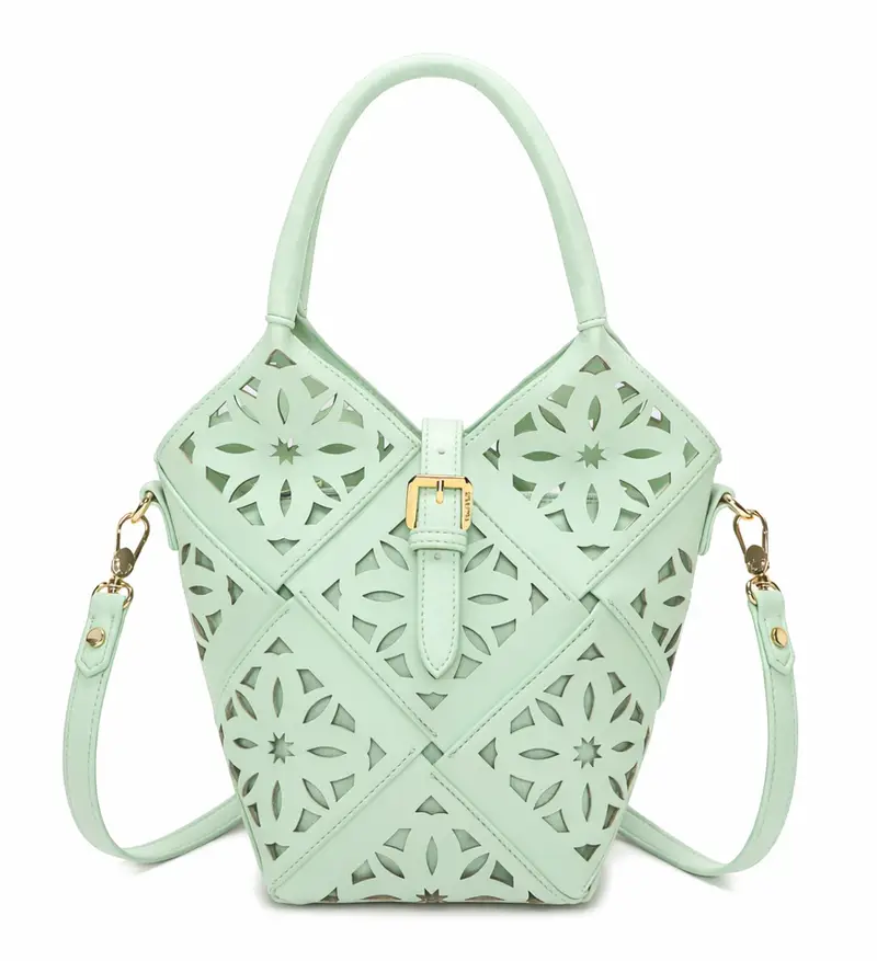 Borsa a mano e tracolla Mimì-Muà Verde