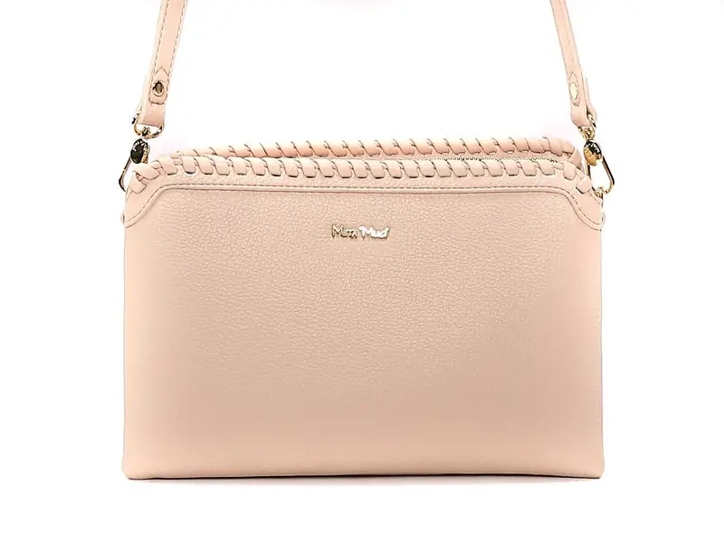 Borsa a tracolla Mimì-Muà Cipria