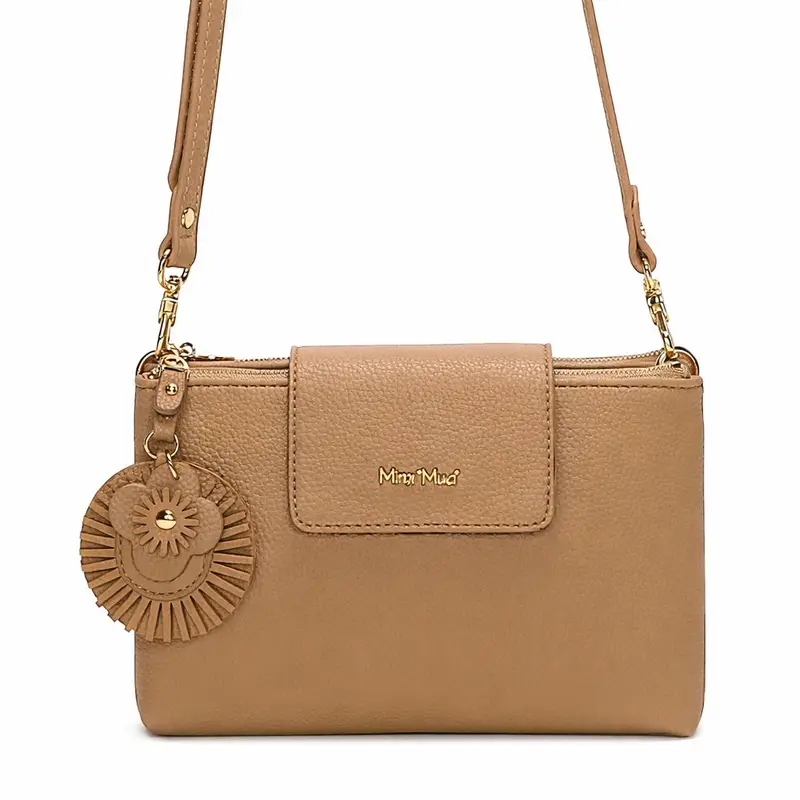 Borsa a tracolla Mimì-Muà Taupe