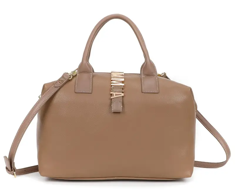 Borsa bauletto Mimì-Muà Taupe