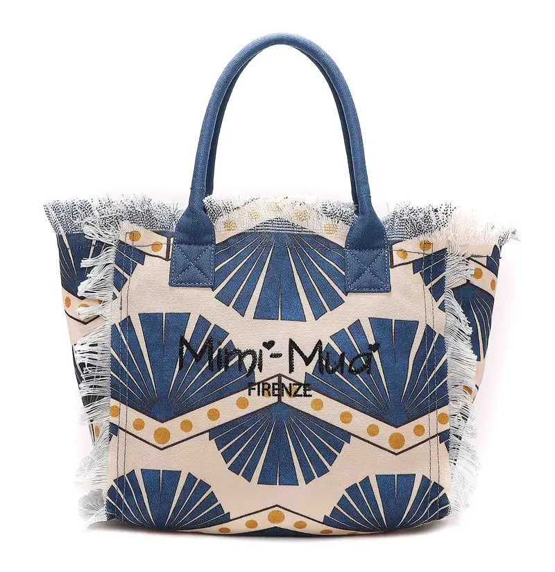 Borsa da mare piccola Mimì-Muà Blu