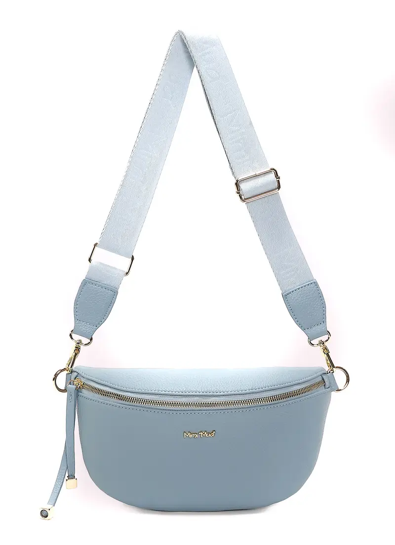 Marsupio a tracolla Mimì-Muà Celeste