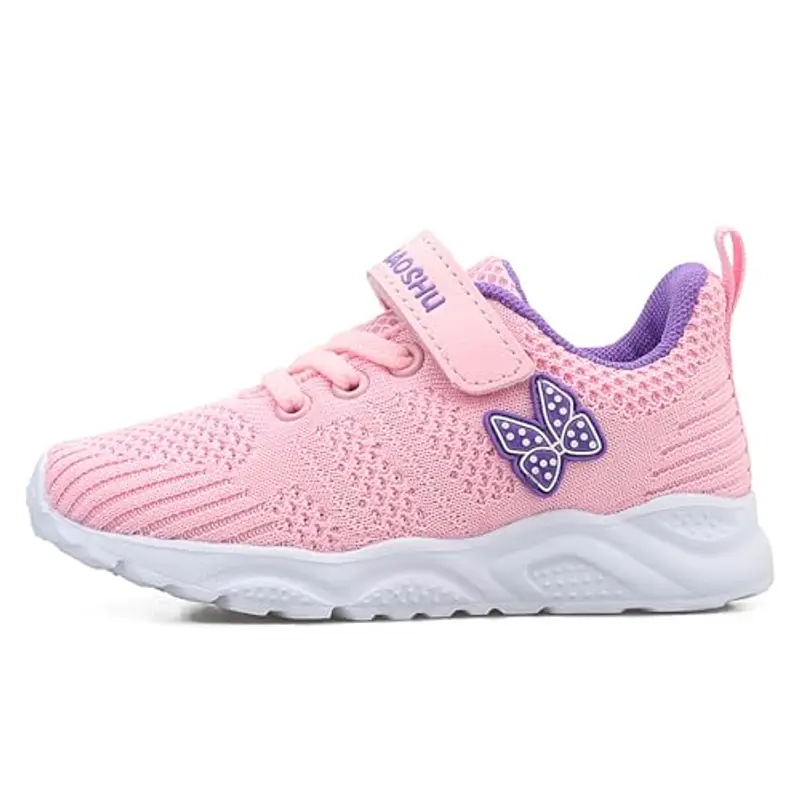MINBEI Scarpe Ginnastica Bambina Sneaker Scarpe da Corsa Neonate Sportive per Bambini Ragazze Indoor Outdoor per Corsa miniatura 2