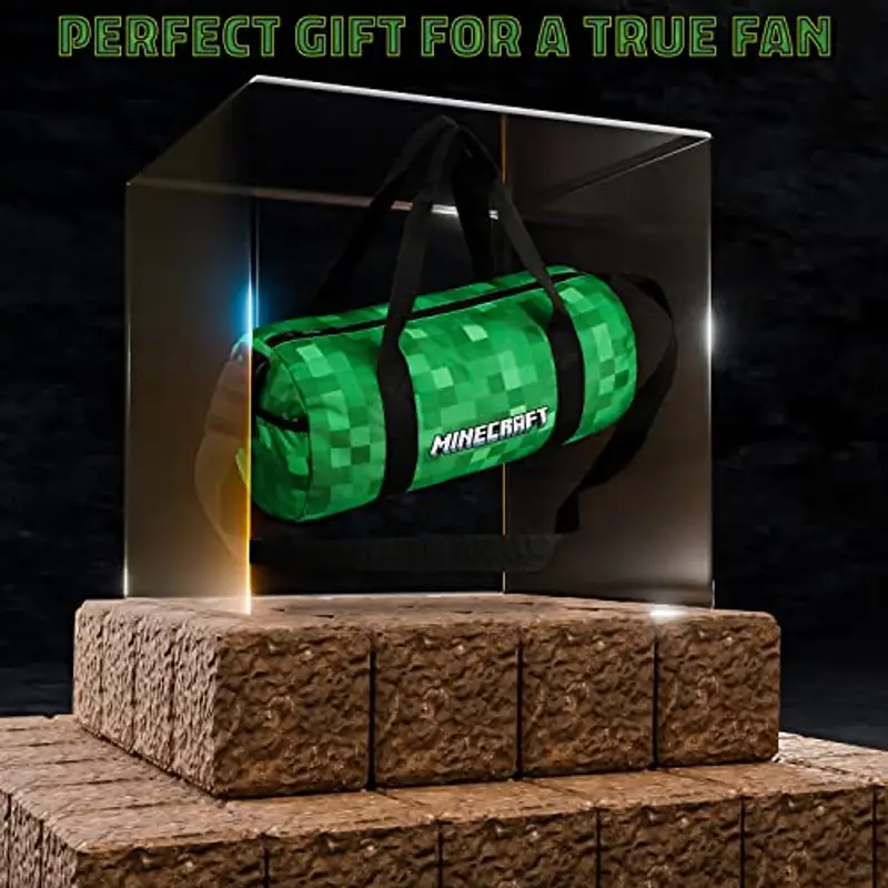 MINECRAFT Borsone da viaggio Ragazzo Blu 2440038 miniatura 2