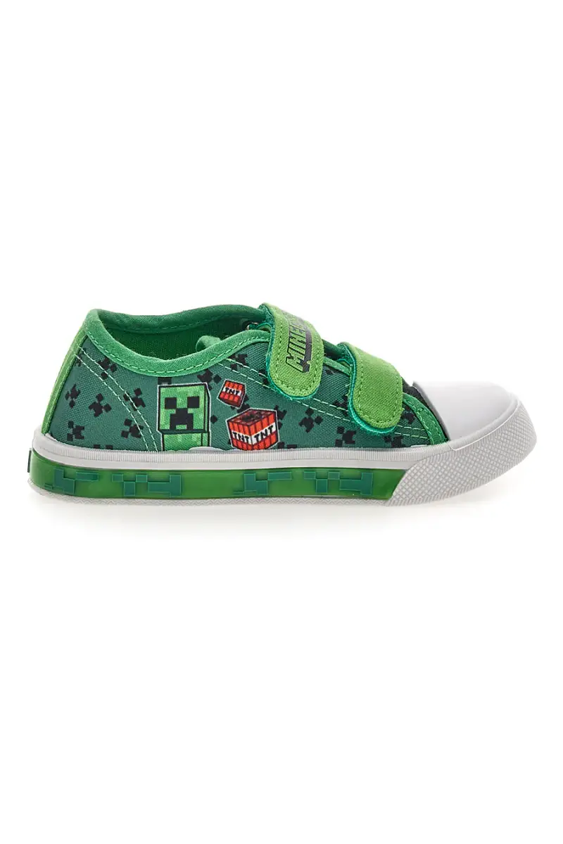 Sneaker verde con luci Minecraft K14666 [VERDE]