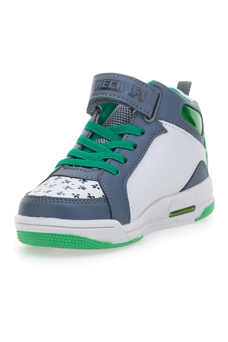 Sneakers Verdi Mid Cut Minecraft 4835 [GRIGIO] miniatura 3
