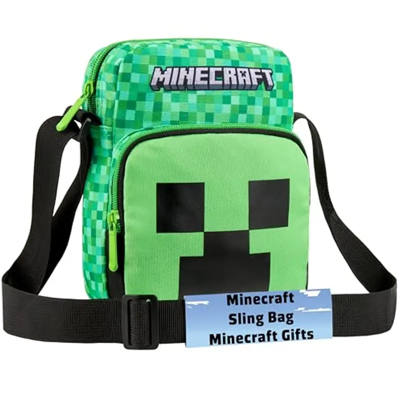 MINECRAFT Borsa a tracolla Bambino Verde 809130