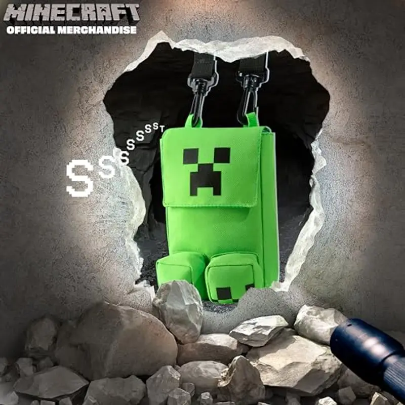 MINECRAFT Borsello Bambino Verde 809125 miniatura 2