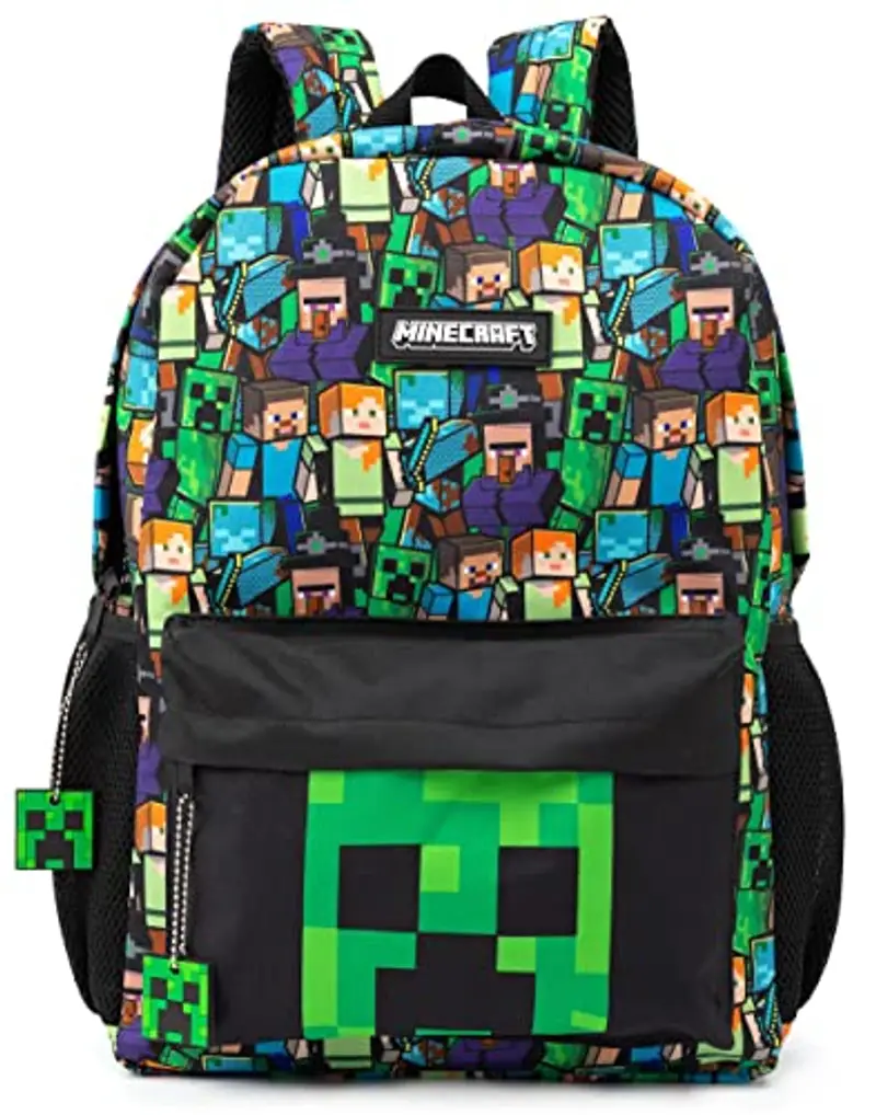 MINECRAFT Zaino scuola Verde 786506