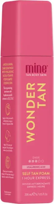 Schiuma autoabbronzante ad azione idratante e anti-age Wonder Tan 200 ml