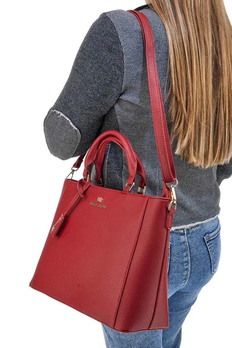 DOUBLE CHECK Borsa a tracolla Rosso 1945924 miniatura 3