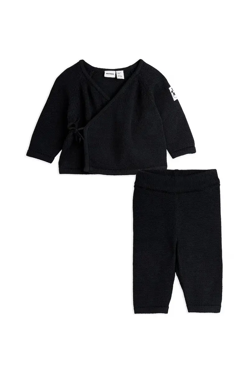 completo in cotone neonato/a Fine knit colore nero 2564011299