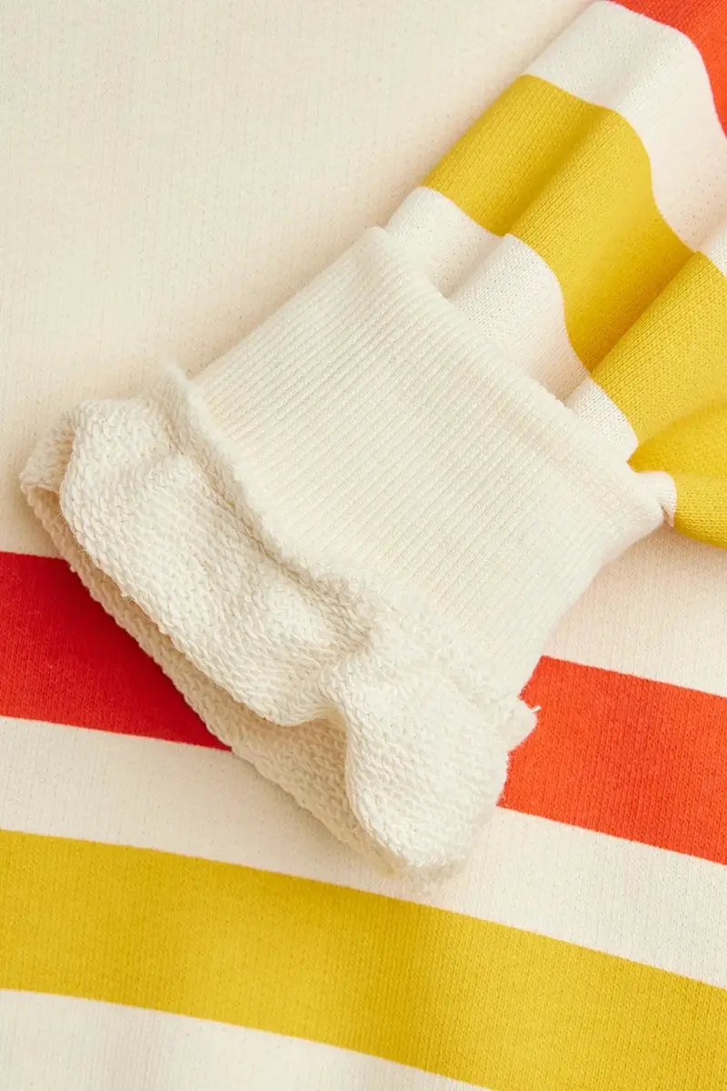 felpa in cotone bambino/a Bear colore beige 25720151 miniatura 4