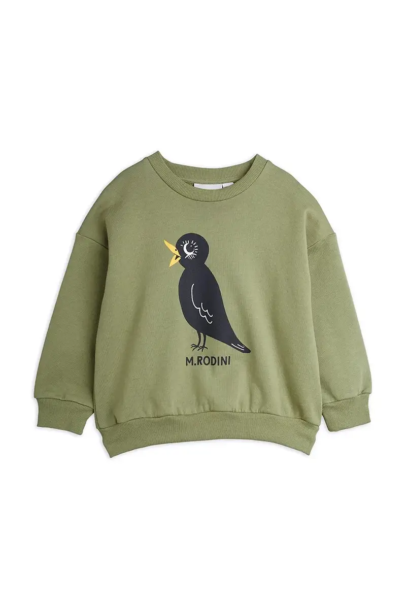 felpa in cotone bambino/a Blackbird colore verde 2562013675 miniatura 2