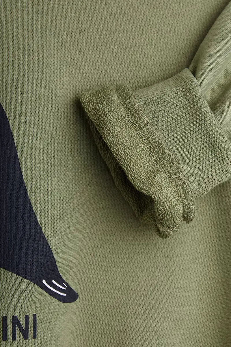 felpa in cotone bambino/a Blackbird colore verde 2562013675 miniatura 5