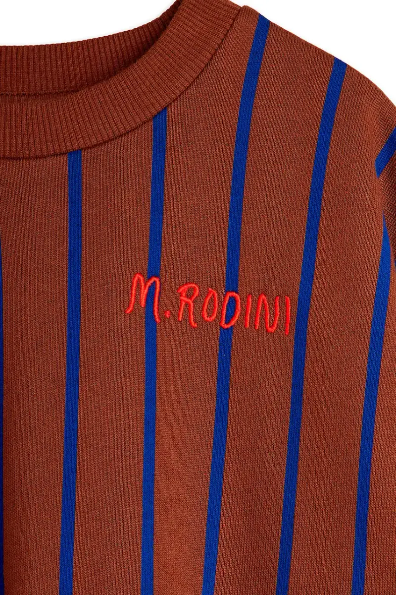 felpa in cotone bambino/a colore marrone 25220142 miniatura 3