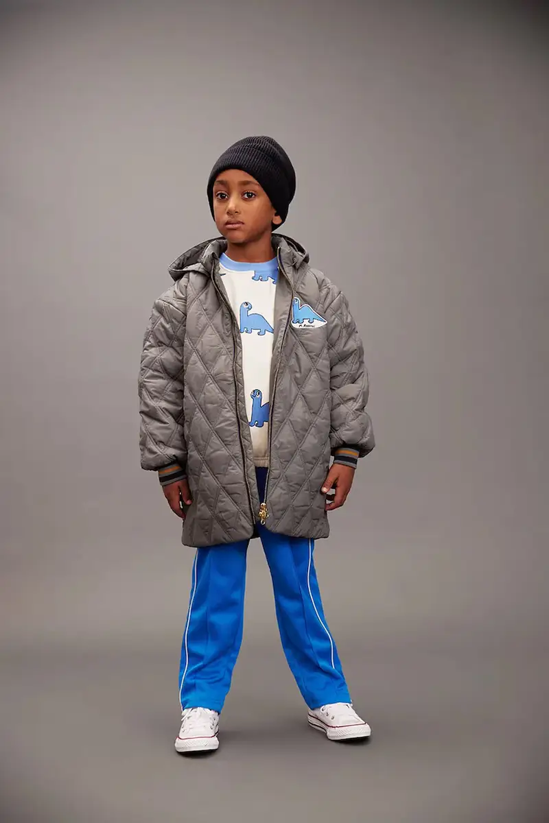 felpa in cotone bambino/a Dino colore bianco 25720114 miniatura 5