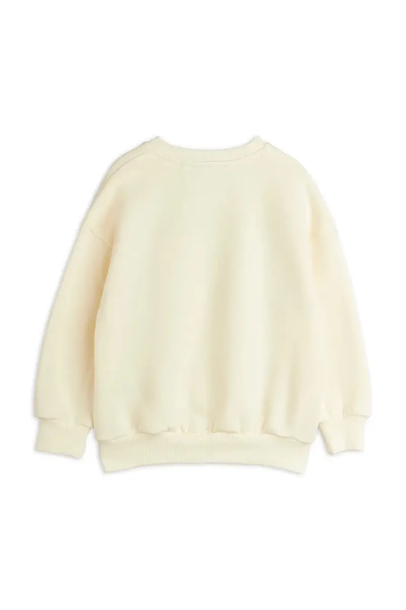 felpa in cotone bambino/a Panda & cat colore beige 25720136 miniatura 2