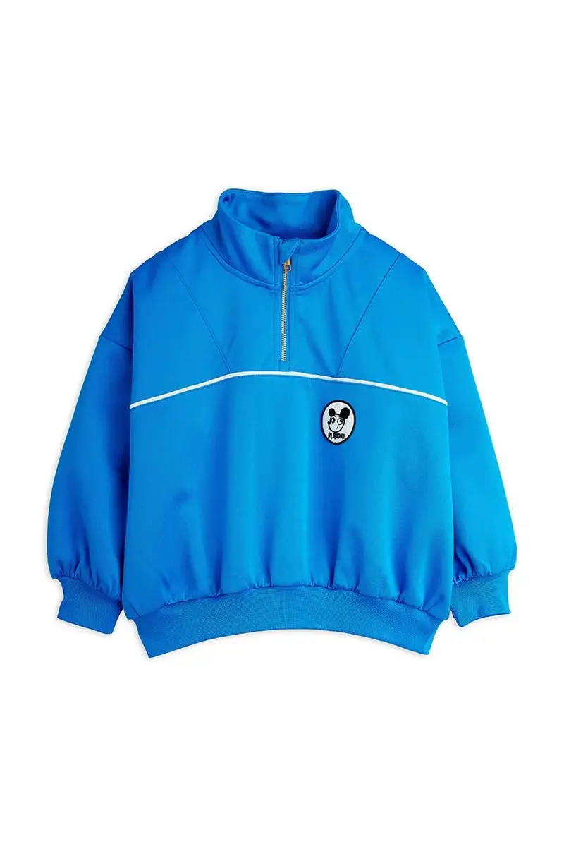 felpa per bambini Ritzratz colore blu con applicazione 25720135 miniatura 2