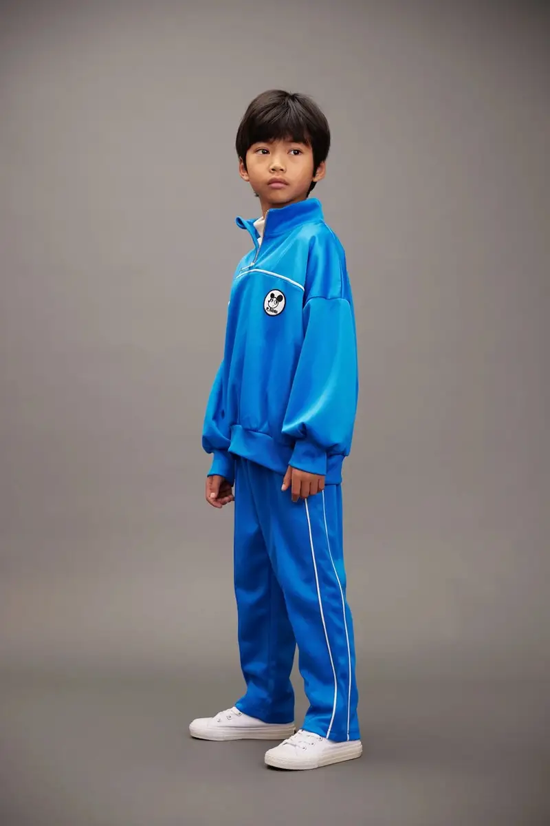 felpa per bambini Ritzratz colore blu con applicazione 25720135 miniatura 5