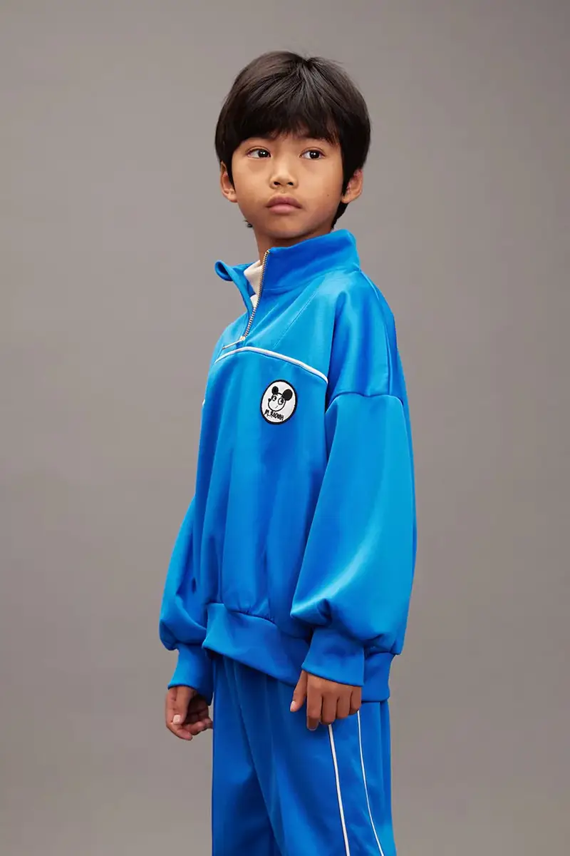 felpa per bambini Ritzratz colore blu con applicazione 25720135